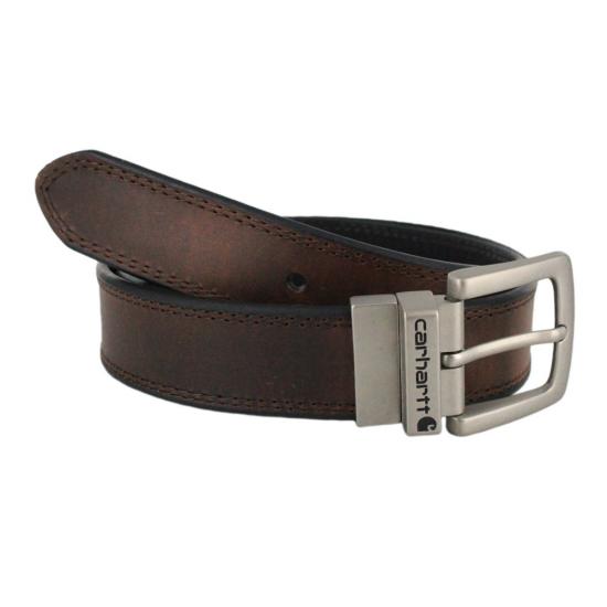 *SALE* LIMITED SIZES AND QUANTITIES LEFT!!  Carhartt Brown/Black Reversible Belt